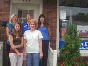 HyperStitch Ladies ready to serve our Customers.